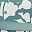 Boho Flower Teal
