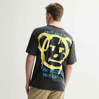 Mens SmileyWorld Bear Trust Your Mind Short Sleeve Tee