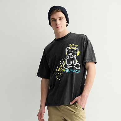 Mens SmileyWorld Bear Trust Your Mind Short Sleeve Tee