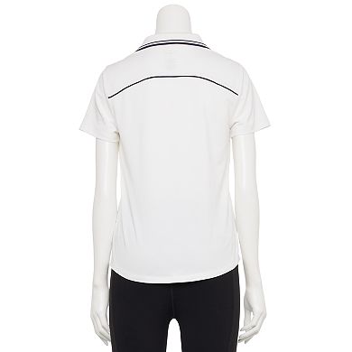 Women's Tek Gear® Sport Gear Polo Tee with Piping