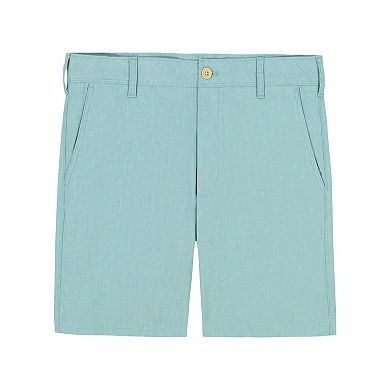 Men's IZOD 7-in. Flat Front Chambray Shorts