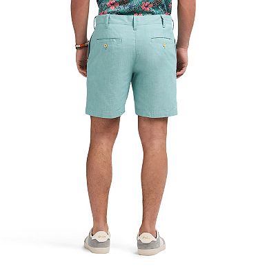 Men's IZOD 7-in. Flat Front Chambray Shorts