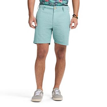 Men's IZOD 7 in Flat Front Chambray Shorts