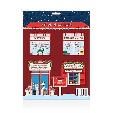 Spunky Pup 25 Dog Treat Holiday Advent Calendar