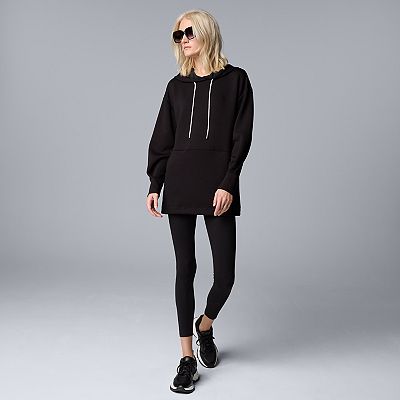 トップス VERA kumamivibes hoodie 2023 Women's Simply Vera Vera Wang Hooded Tunic