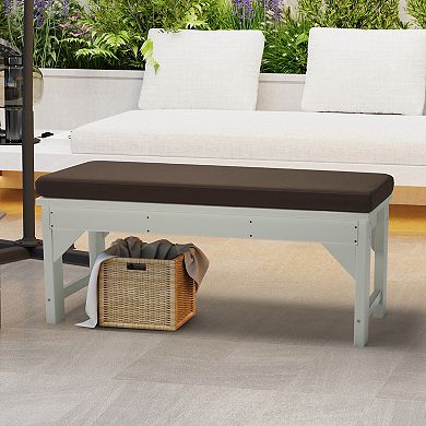 Westintrends Outdoor/patio Bench Seat Cushion, 39" X 18"