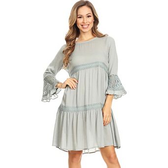 Women's Bohemian Light Weight Lace Dress