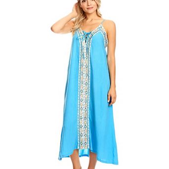 Women's Casual Caftan Boho Long Maxi Swimsuit Cover