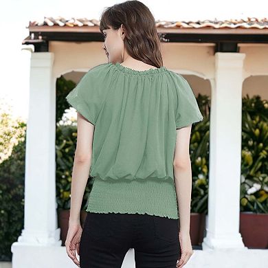 Women's Dainty Off Shoulder Blouse