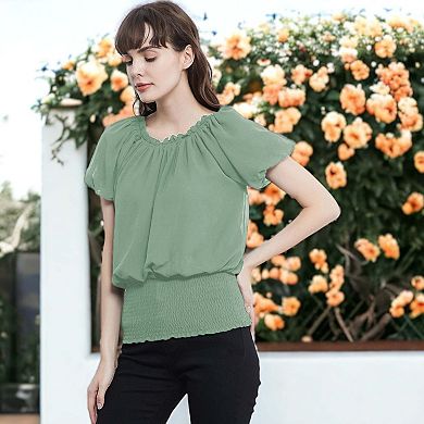Women's Dainty Off Shoulder Blouse