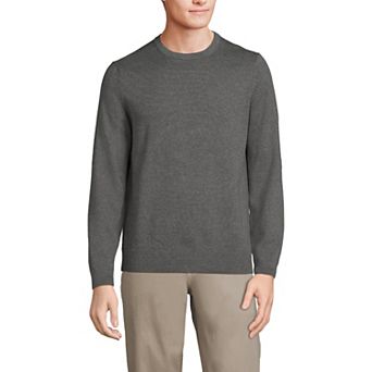 Men's Lands' End Fine Gauge Crewneck Sweater