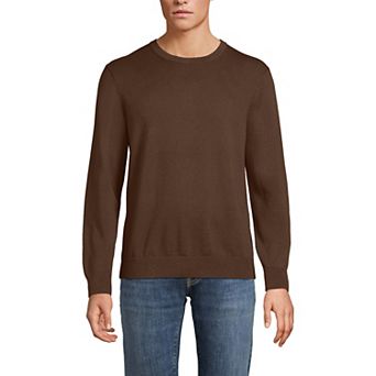 Men's Lands' End Fine Gauge Crewneck Sweater