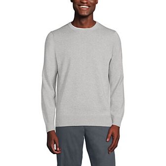 Men's Lands' End Fine Gauge Crewneck Sweater