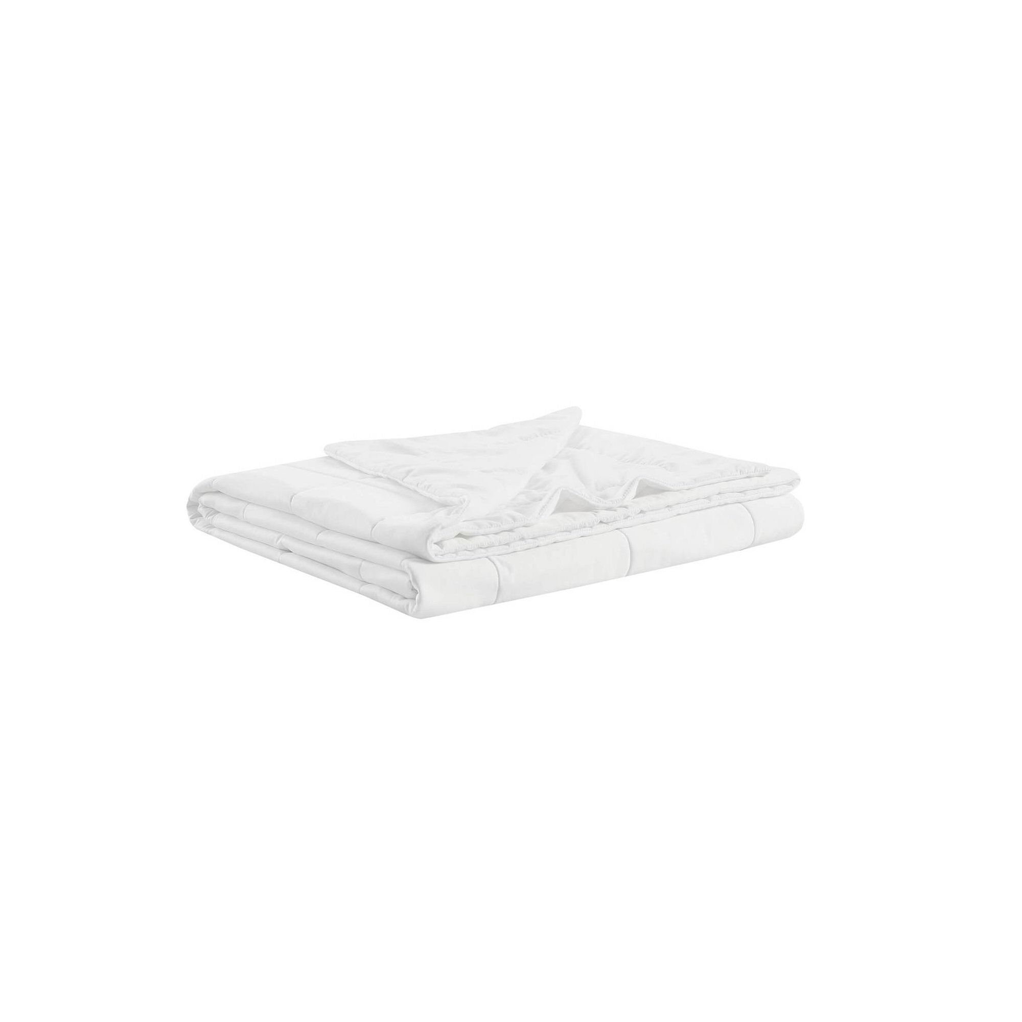 Sharper Image Cooling Touch Down Alternative Blanket, White