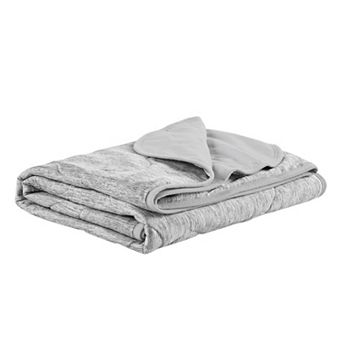 Sharper Image Cooling Touch Down Alternative Throw Blanket