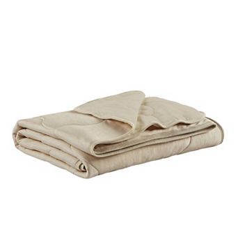 Sharper Image Cooling Touch Down Alternative Throw Blanket