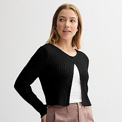 Black Cardigan Sweaters for Women Kohl s