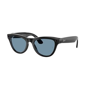 Women's Ray-Ban Meta Skyler AI Glasses 0RW4010 52mm Polarized Sunglasses (Gen 1)