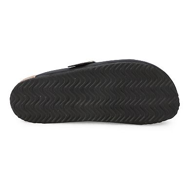 Yoki GILA-102 Women's Faux Suede Slip On Clogs