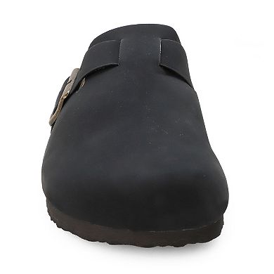 Yoki GILA-102 Women's Faux Suede Slip On Clogs