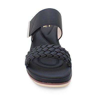 Yoki Sicily-03 Women's Low Wedge Open-Toe Sandals