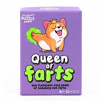 Professor Puzzle USA Queen of Farts Card Game