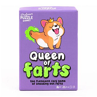 Professor Puzzle USA Queen of Farts Card Game