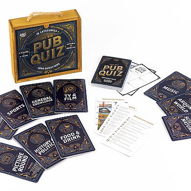 Professor Puzzle USA The Big Pub Quiz Trivia Card Game Set