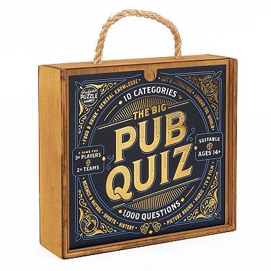 Professor Puzzle USA The Big Pub Quiz Trivia Card Game Set