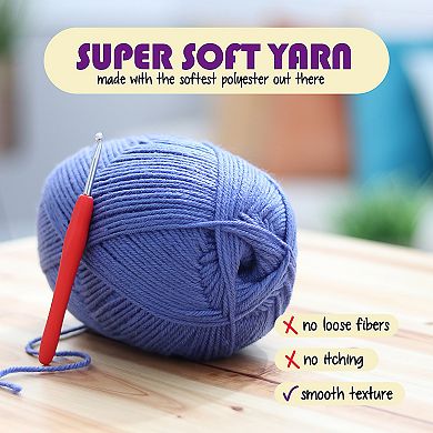 Hearth & Harbor Crochet Kit For Beginners Adults And Kids