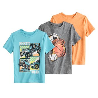 Baby & Toddler Jumping Beans® 3-Pack Active Tees