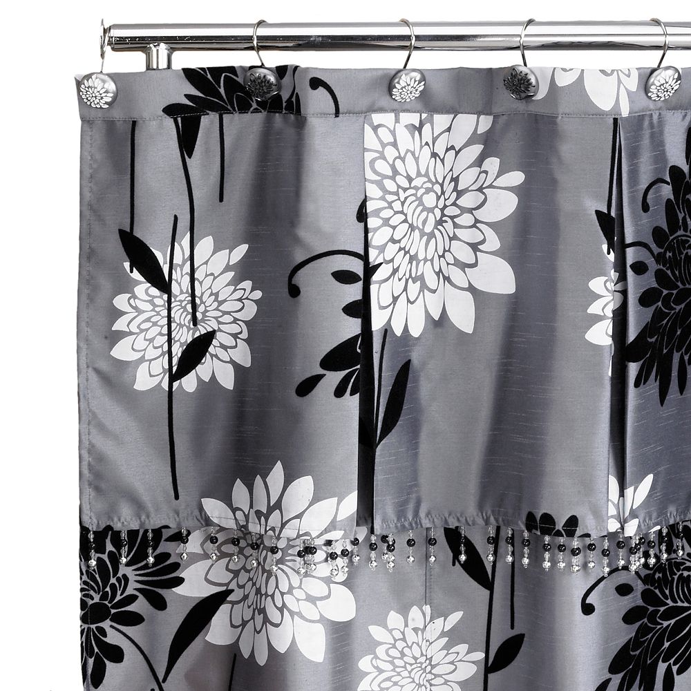 Erica Fabric Shower Curtain Erica Fabric Shower Curtain