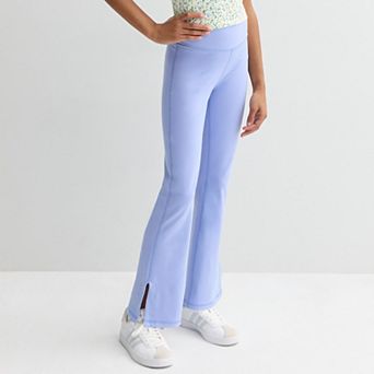 Girls 7-20 Tek Gear® Side Slit Flare Leggings in Regular & Plus