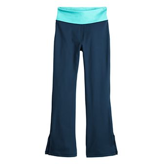 Girls 7-20 Tek Gear® Side Slit Flare Leggings in Regular & Plus