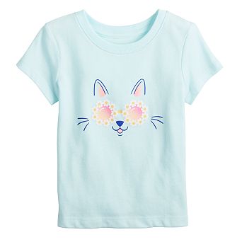 Baby & Toddler Girl Jumping Beans® Short Sleeve Graphic Tee