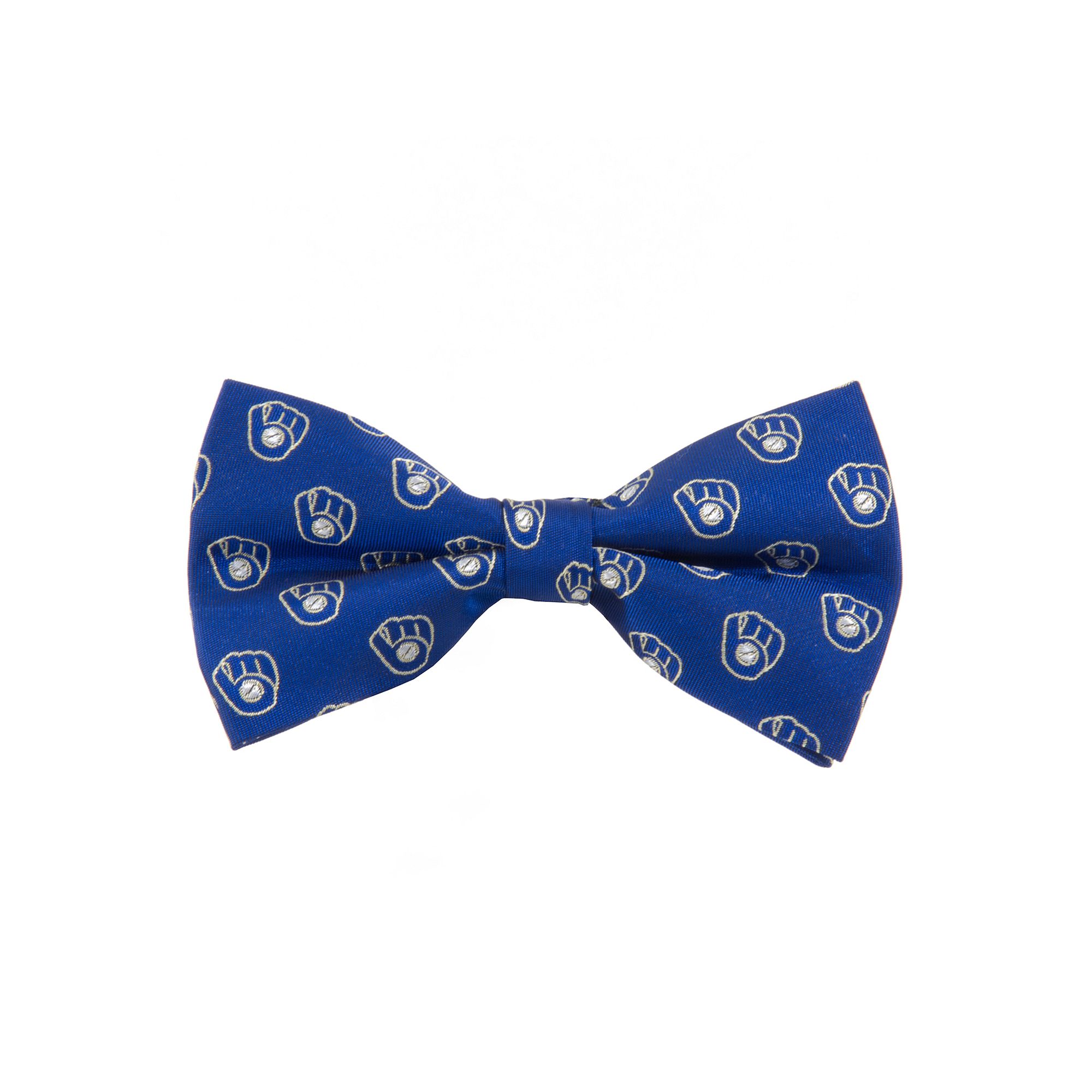 Mens MLB Milwaukee Brewers Repeat Printed Bow Tie