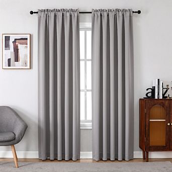 National Karter Single Blackout Window Curtain Panel