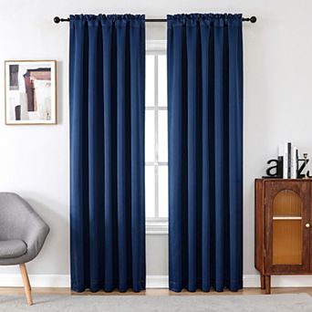 National Karter Single Blackout Window Curtain Panel