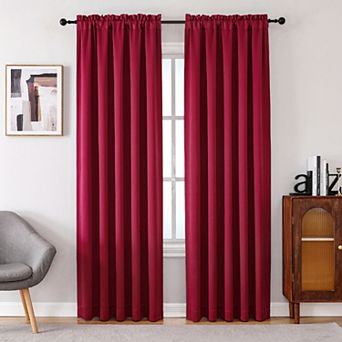 National Karter Single Blackout Window Curtain Panel