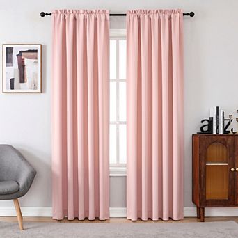 National Karter Single Blackout Window Curtain Panel