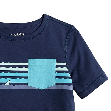 Boys 4-12 Jumping Beans® Adaptive Sensory Short Sleeve Pocket Tee