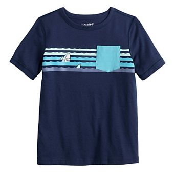 Boys 4-12 Jumping Beans® Adaptive Sensory Short Sleeve Pocket Tee
