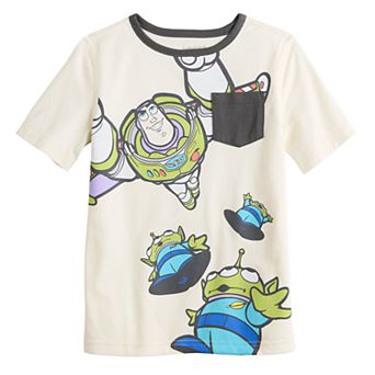 Disney / Pixar's Toy Story Toddler & Boys 4-12 Adaptive Sensory Short Sleeve Pocket Tee by Jumping Beans®