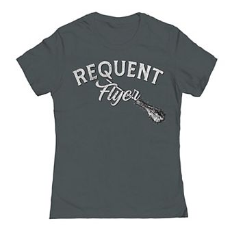 Junior's Frequent Flyer Halloween Graphic Tee