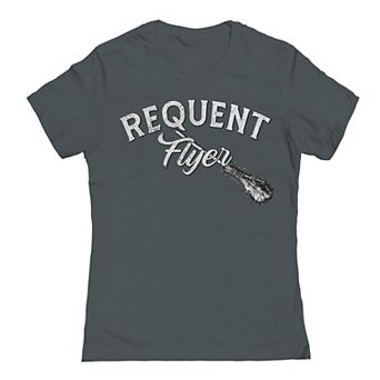 Junior's Frequent Flyer Halloween Graphic Tee