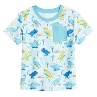 Baby & Toddler Boy Jumping Beans® Short Sleeve Printed Pocket Tee