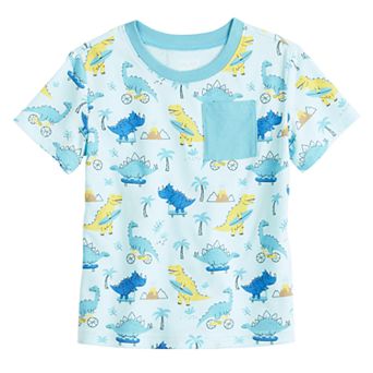 Baby & Toddler Boy Jumping Beans® Short Sleeve Printed Pocket Tee