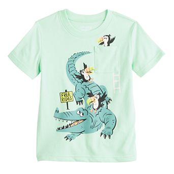 Baby & Toddler Boy Jumping Beans® Printed Pocket Tee