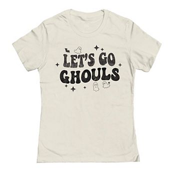Junior's Lets Go Ghouls Halloween Graphic Tee