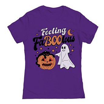 Junior's Feeling FaBOOlous Halloween Graphic Tee